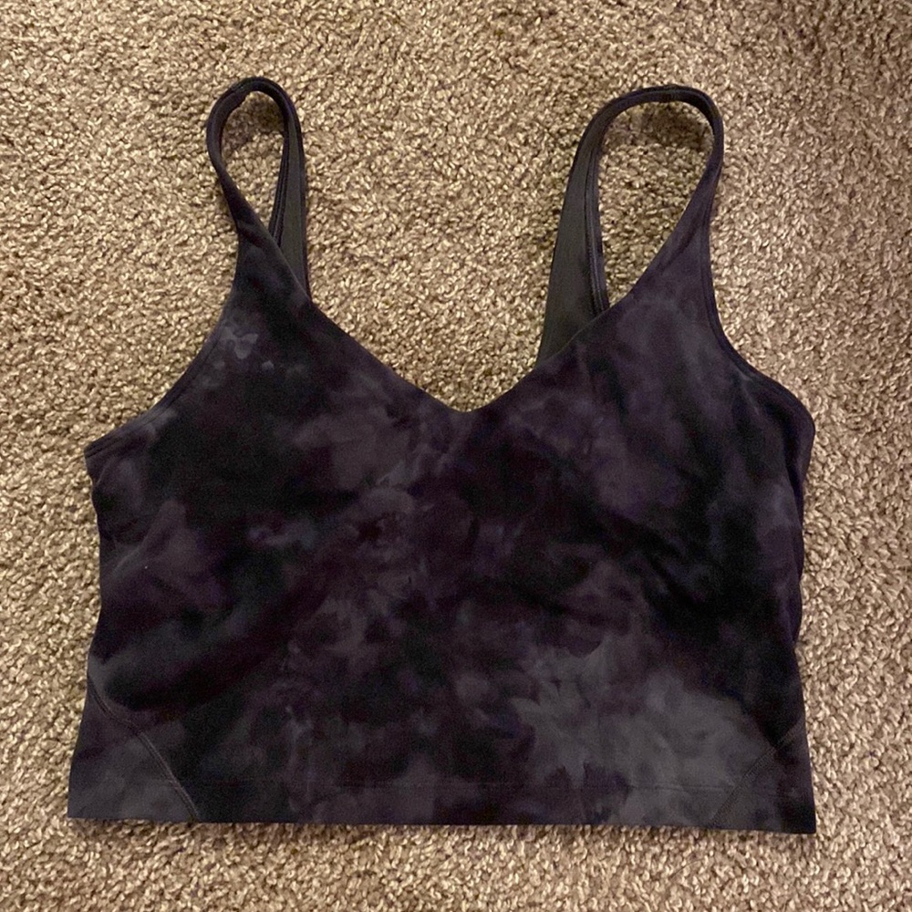 LULULEMON Align tank black tie-dye